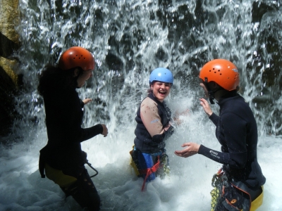 Canyoning famliy tour Tscheppa