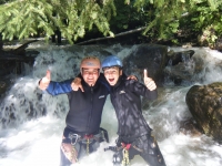 Canyoningtour Tscheppa Schlucht